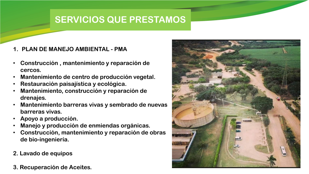 servicios que prestamos